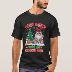 Camiseta Caros Papais noeis, Este É O Ragdoll Cat Lov