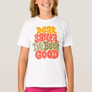 Camiseta Caros Papais noeis, eu fui um bom Design