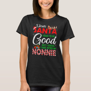 Camiseta Caros Papais noeis, Eu Tentei Ser Bom, Mas Tomei A