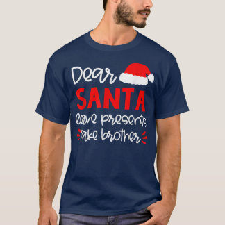 Camiseta Caros Papais noeis Irmãos Que Correspondem Ao Nata