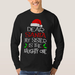 Camiseta Caros Papais noeis, Minha Irmã É A Maldita Chris