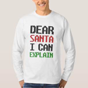 Camiseta Caros Papais noeis, posso explicar a Lista de Vadi