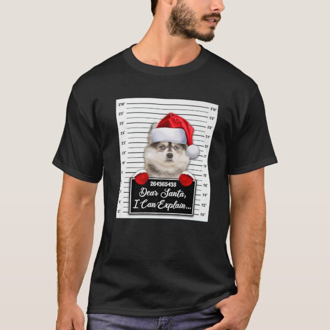 Camiseta Caros Papais noeis Posso Explicar O Feliz Natal Po (Frente)