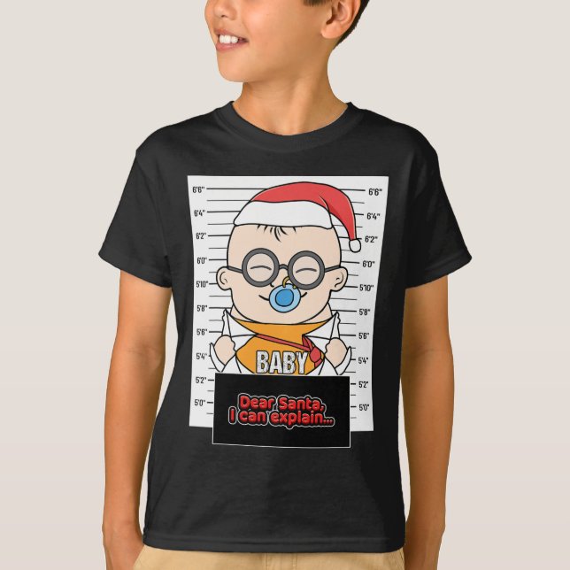 Camiseta Caros Papais noeis Que Posso Explicar (Frente)