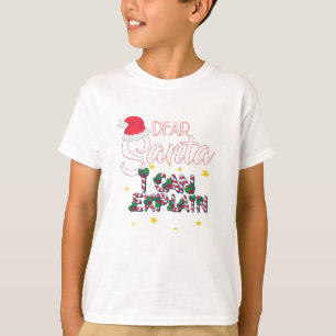 Camiseta Caros Papais noeis Que Posso Explicar