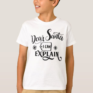 Camiseta Caros Papais noeis que posso explicar