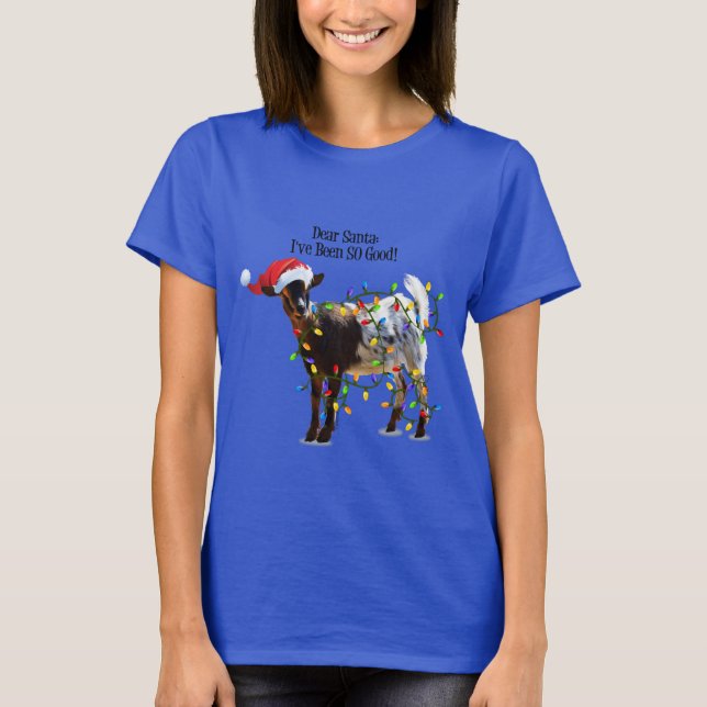Camiseta Caros Papais noeis Que Venham Dormir No Natal (Frente)