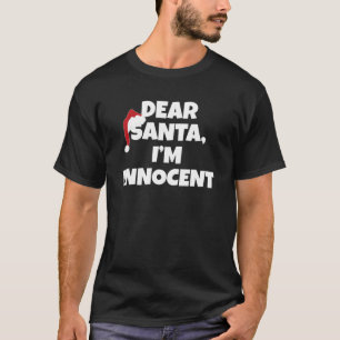 Camiseta Caros Papais noeis, sou Inocente - Natal