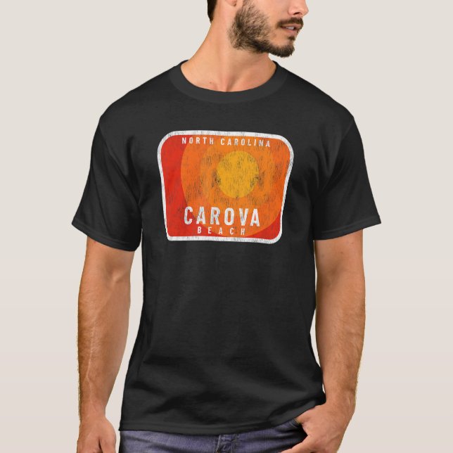 Camiseta Carova Beach, NC Summertime VacationHot Sunshi (Frente)