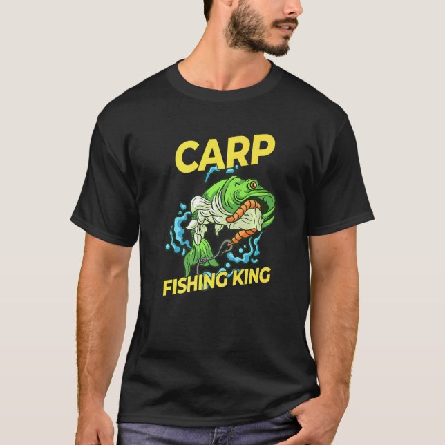 Camiseta Carp Fisheries King - Carp Fisher (Frente)