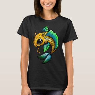 Camiseta Carpa de desenho animado