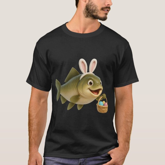 Camiseta Carpa de Grama de Páscoa (Frente)