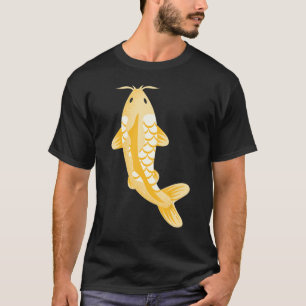 Camiseta Carpa Japonesa Peixe Japonês Flor de Cerejeira 17