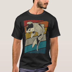 Camiseta Carpa Japonesa  Peixe Japonês Flor de Cerejeira 59