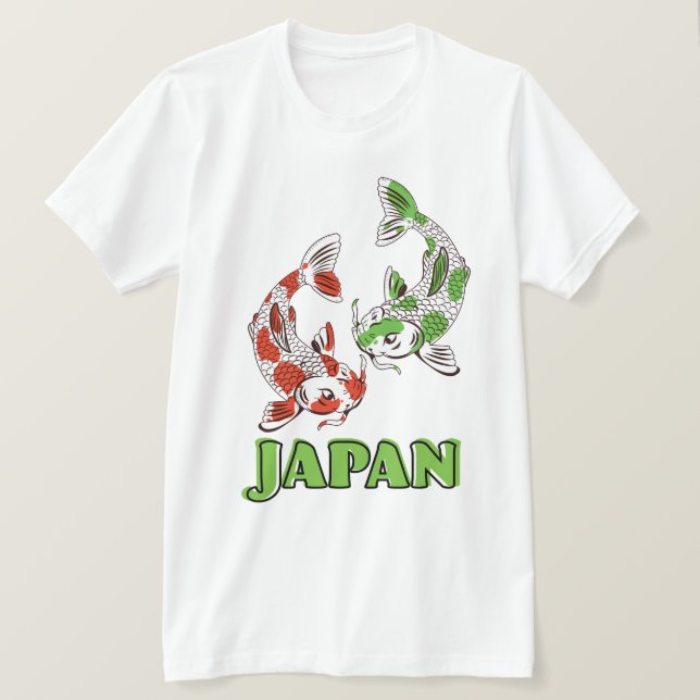 Camiseta Carpa Koi (Frente do Design)