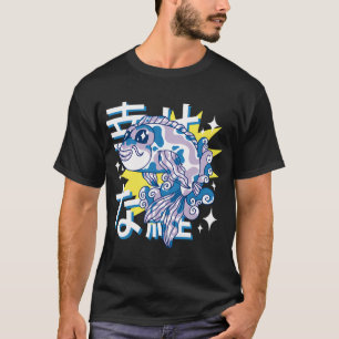 Camiseta carpa koi japonesa