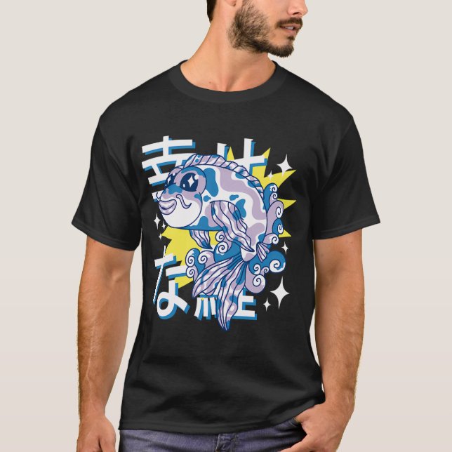 Camiseta carpa koi japonesa (Frente)