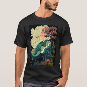 Camiseta Carpa Koi Japonesa Nishikigoi Peixe Japão 5