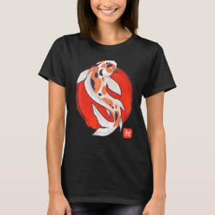 Camiseta Carpa Koi Japonesa Nishikigoi Peixe Koi