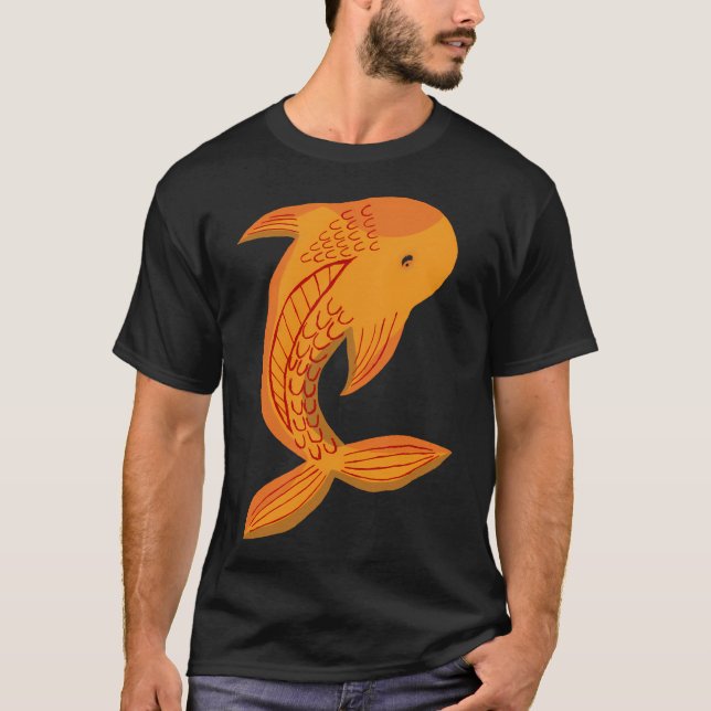 Camiseta Carpa Laranja (Frente)