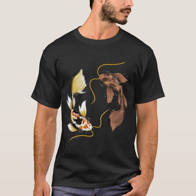 Camiseta Carpa - Peixe koi (Frente)