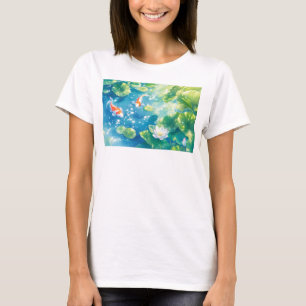 Camiseta Carpas Entre Ninféas