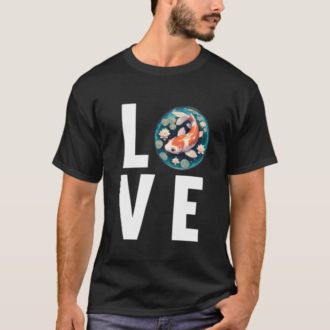 Camiseta Carpas Koi Carpa Koi (Frente)