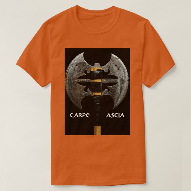 Camiseta Carpe Ascia (Frente do Design)