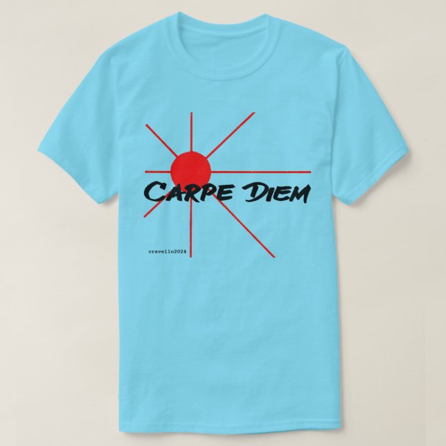Camiseta Carpe Diem (Frente do Design)