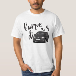 Camiseta Carpe Diem com Dacia Sandero - 5 opções de cores