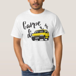 Camiseta Carpe Diem com Daihatsu Charade GTti