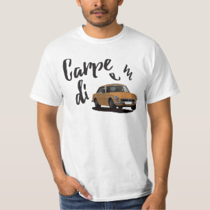 Camiseta Carpe Diem com MGB GT - escolha-o cor