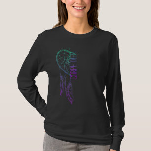 Camiseta Carpe Diem - Heart Feather Dreamcatcher 2 - Fan F