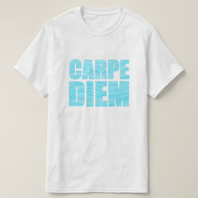 Camiseta Carpe Diem T-Shirt (Frente do Design)