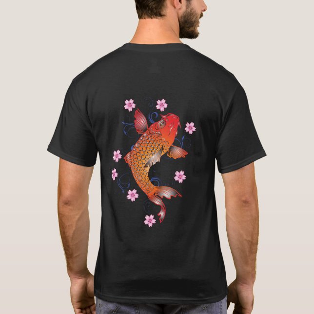 Camiseta Carpe koï (Verso)