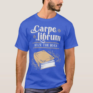 Camiseta Carpe Librum Agarre O Livro