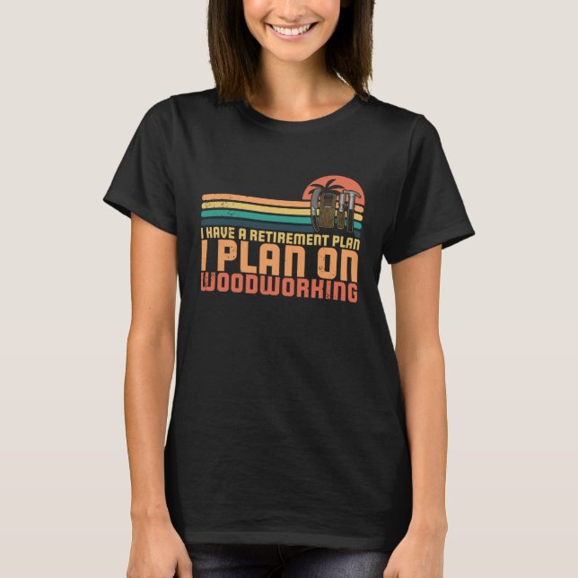Camiseta Carpenter joinery carpenter woodworker chainsaw pr (Frente)