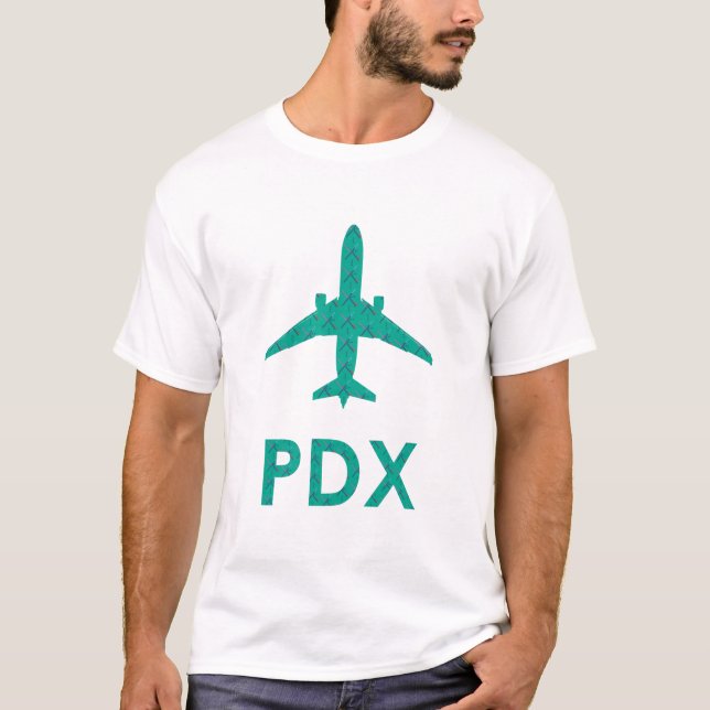 Camiseta Carpete do aeroporto PDX | PORTANHA (Frente)