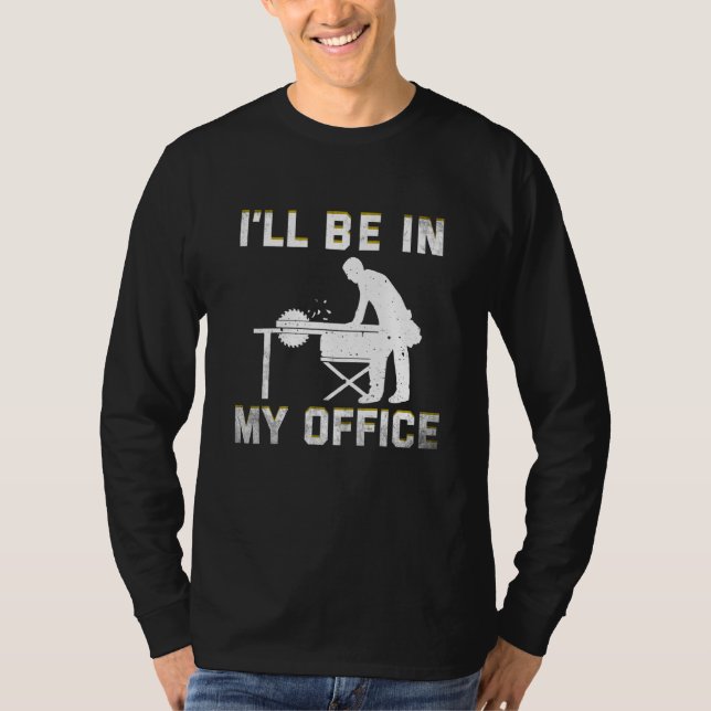 Camiseta Carpinteiro de madeira (Frente)