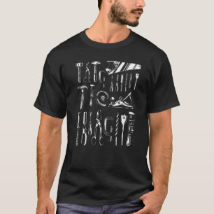 Camiseta Carpinteiro Mecânico Mão Ferramenta Elétrica Serra