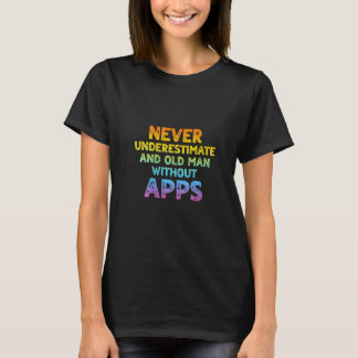 Camiseta Carpinteiro - Nunca Subestime Um Velho Sem
