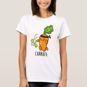 Camiseta Carrate Carrot Carrot Karate Pun