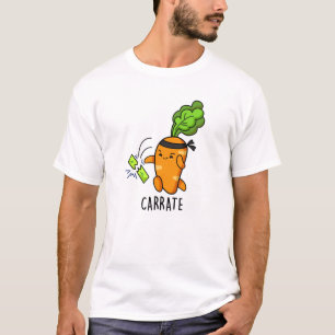 Camiseta Carrate Funny Carrot Karate Pun