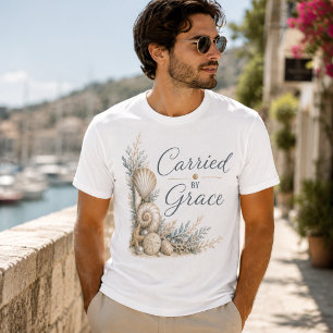 Camiseta Carregado pela Graça – Inspiração Costeira