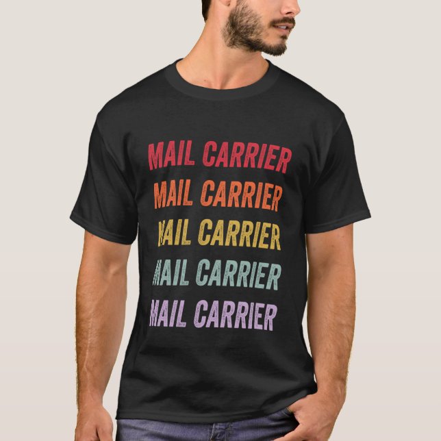 Camiseta Carregador de Correspondência (Frente)