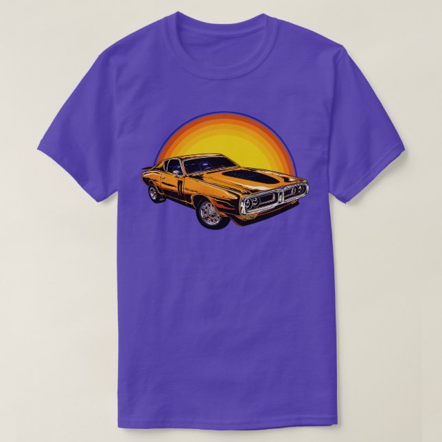 CAMISETA CARREGADOR DE DODGE 2 (Frente do Design)