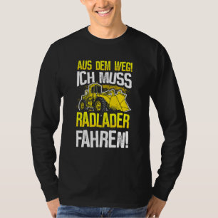 Camiseta Carregador De Gígido De Bicicleta Carregador De Ro