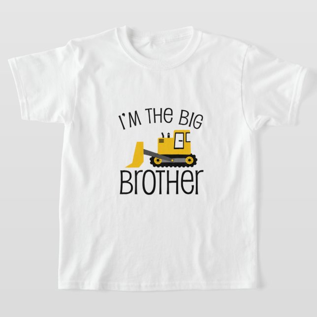 Camiseta Carregador frontal de construção do Big Brother (Postura )