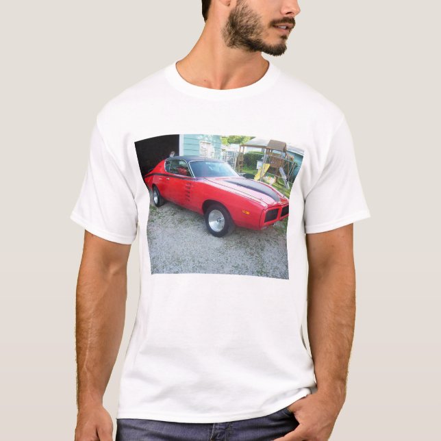 Camiseta Carregador Rallye de 72 Dodge (Frente)