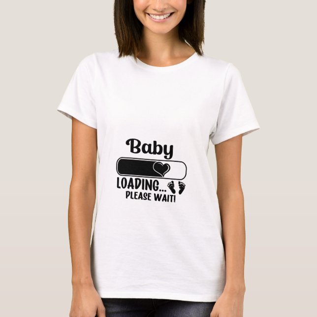Camiseta Carregamento de Bebês (Frente)